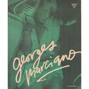 Vintage 1986 Guess Jeans Print Ad Bloomingdale's Fashion Denim Designer Decor